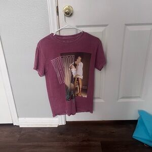 Whitney Houston magenta tee XS women’s